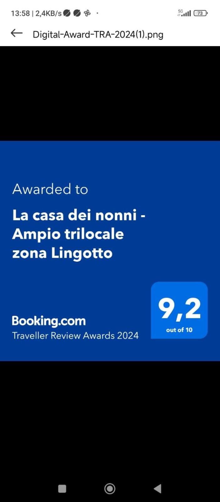 La Casa Dei Nonni - Ampio Trilocale Zona Lingotto Apartment ตูริน ภายนอก รูปภาพ